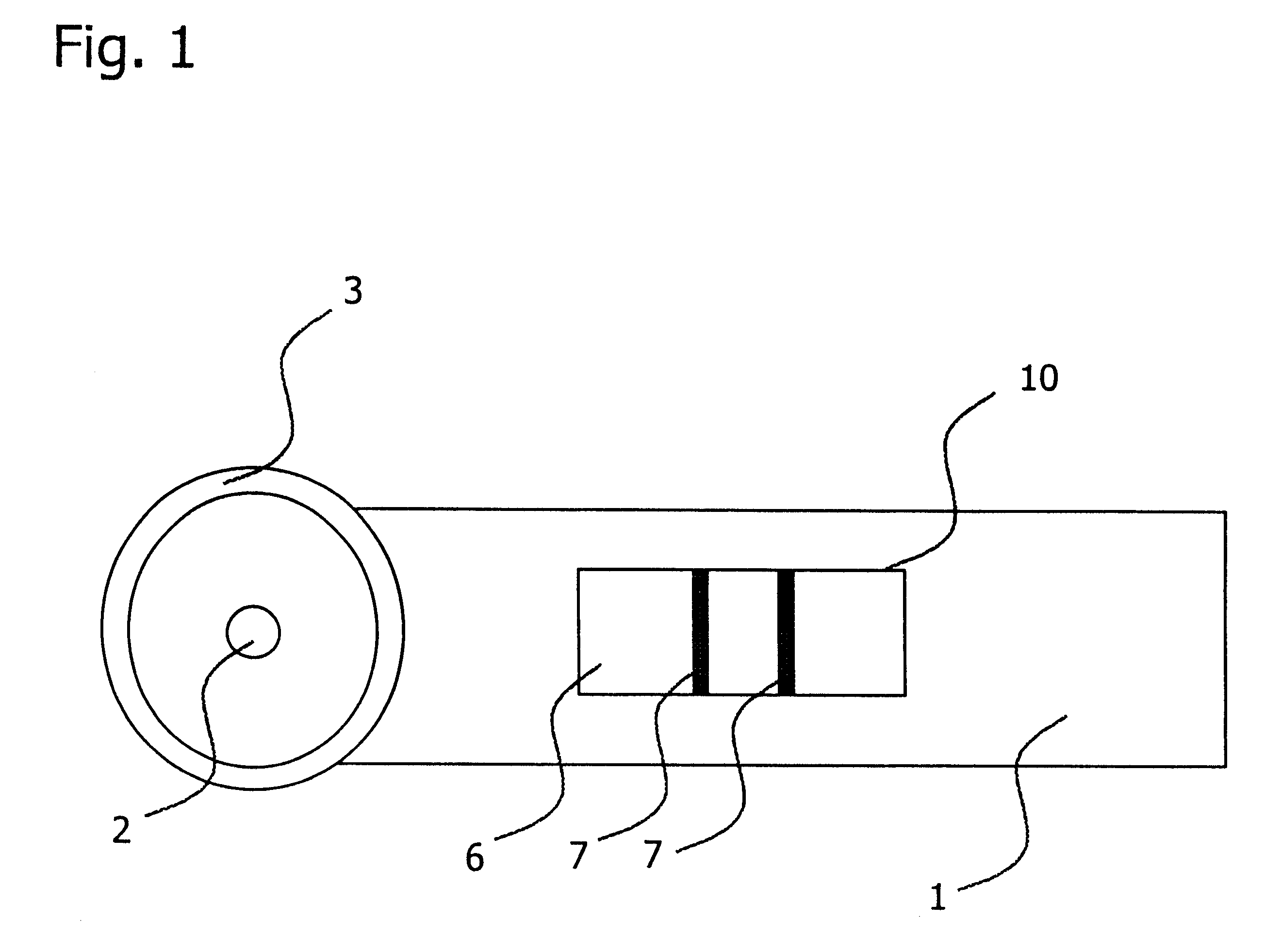 Swab analyzer for the immunochemical detection of substances