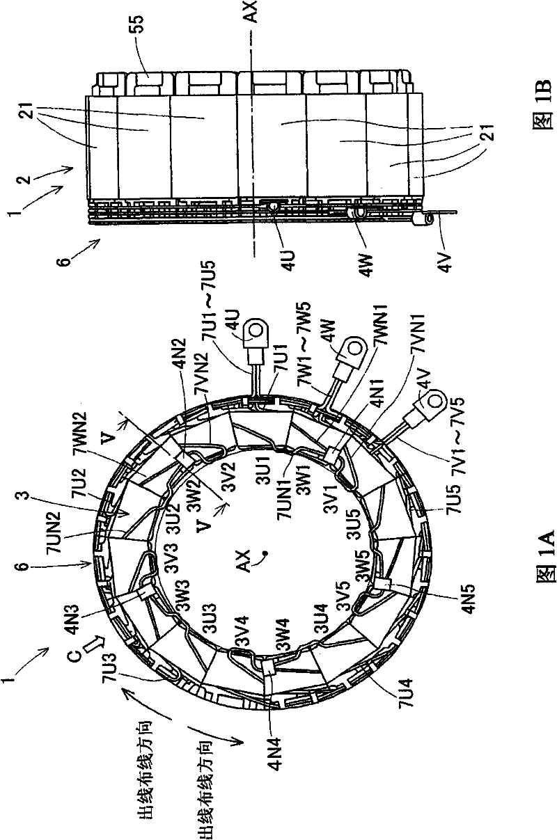 Stator for rotary electrical machine