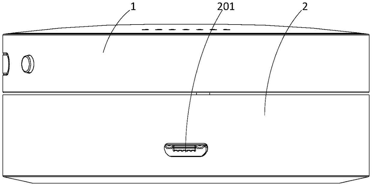 Electronic device and camera