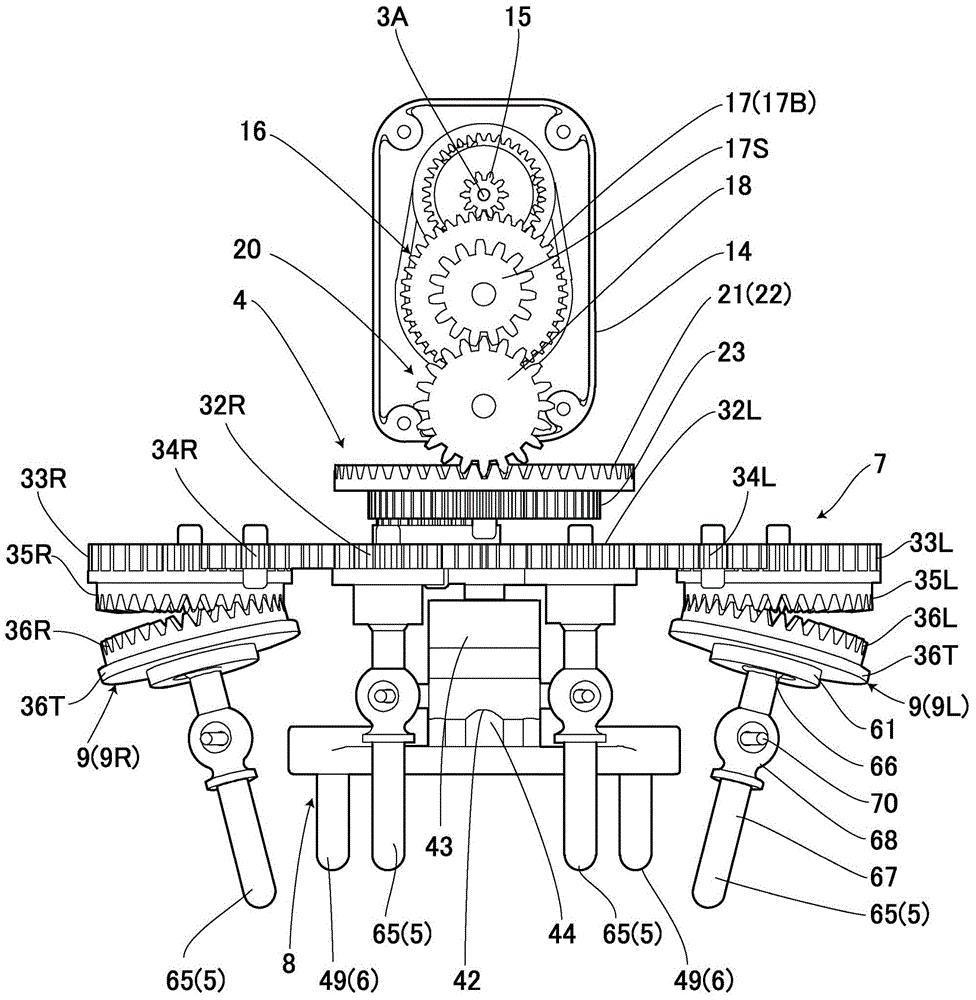 Care device for head skin