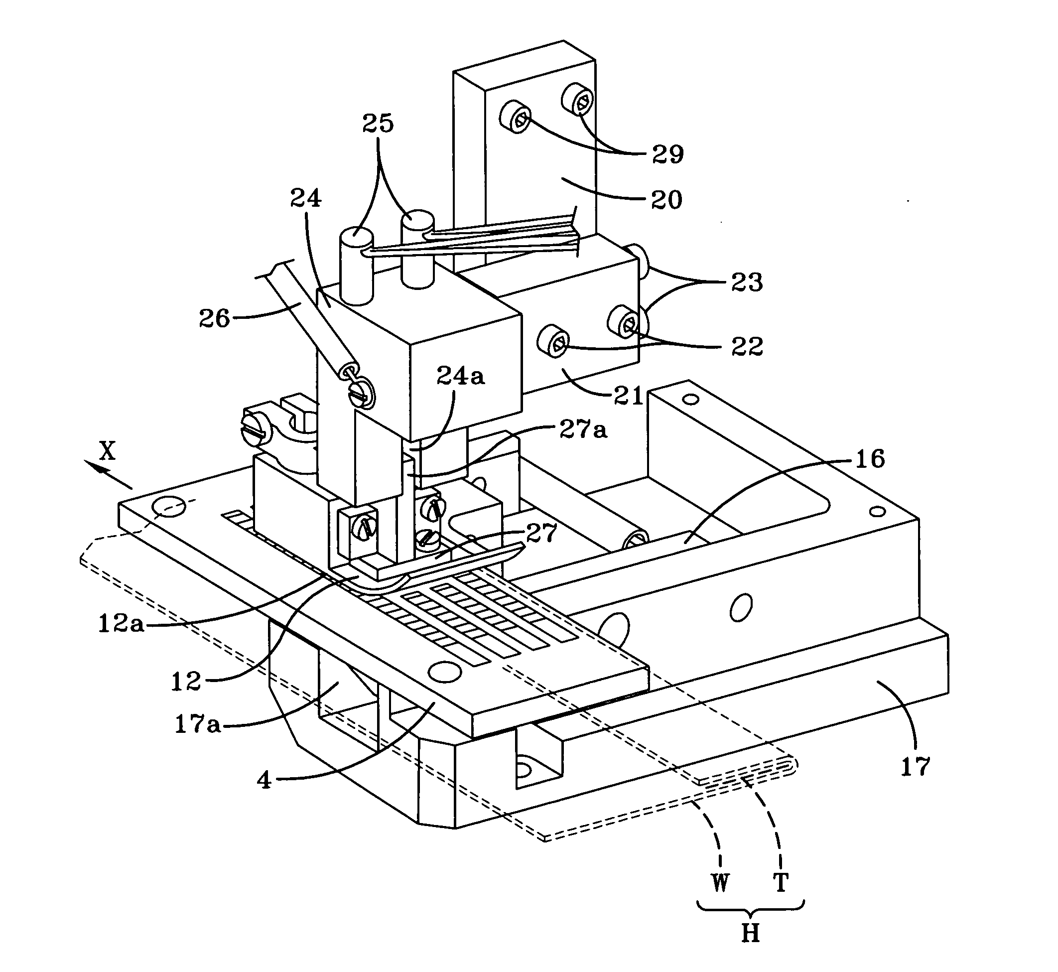 High frequency sewing machine