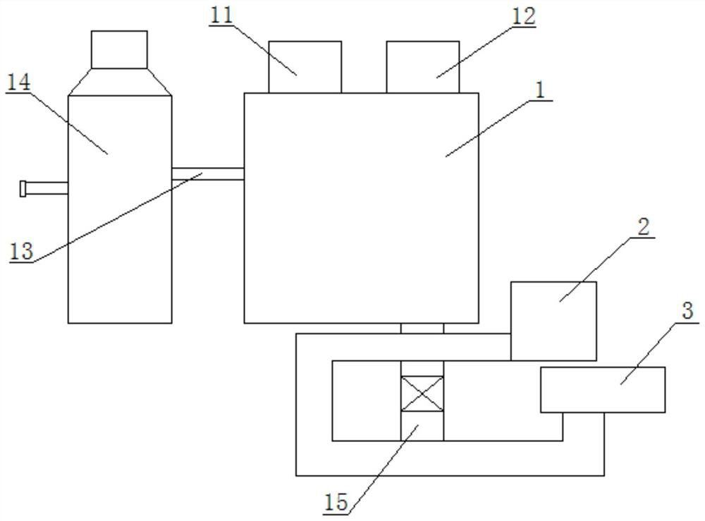 Heating furnace fused salt heating flue waste heat recovery device and method