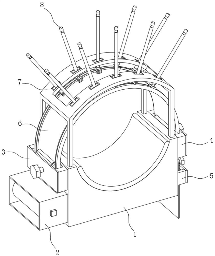 Pressing hemostasis device for cardiovascular surgery in internal medicine department