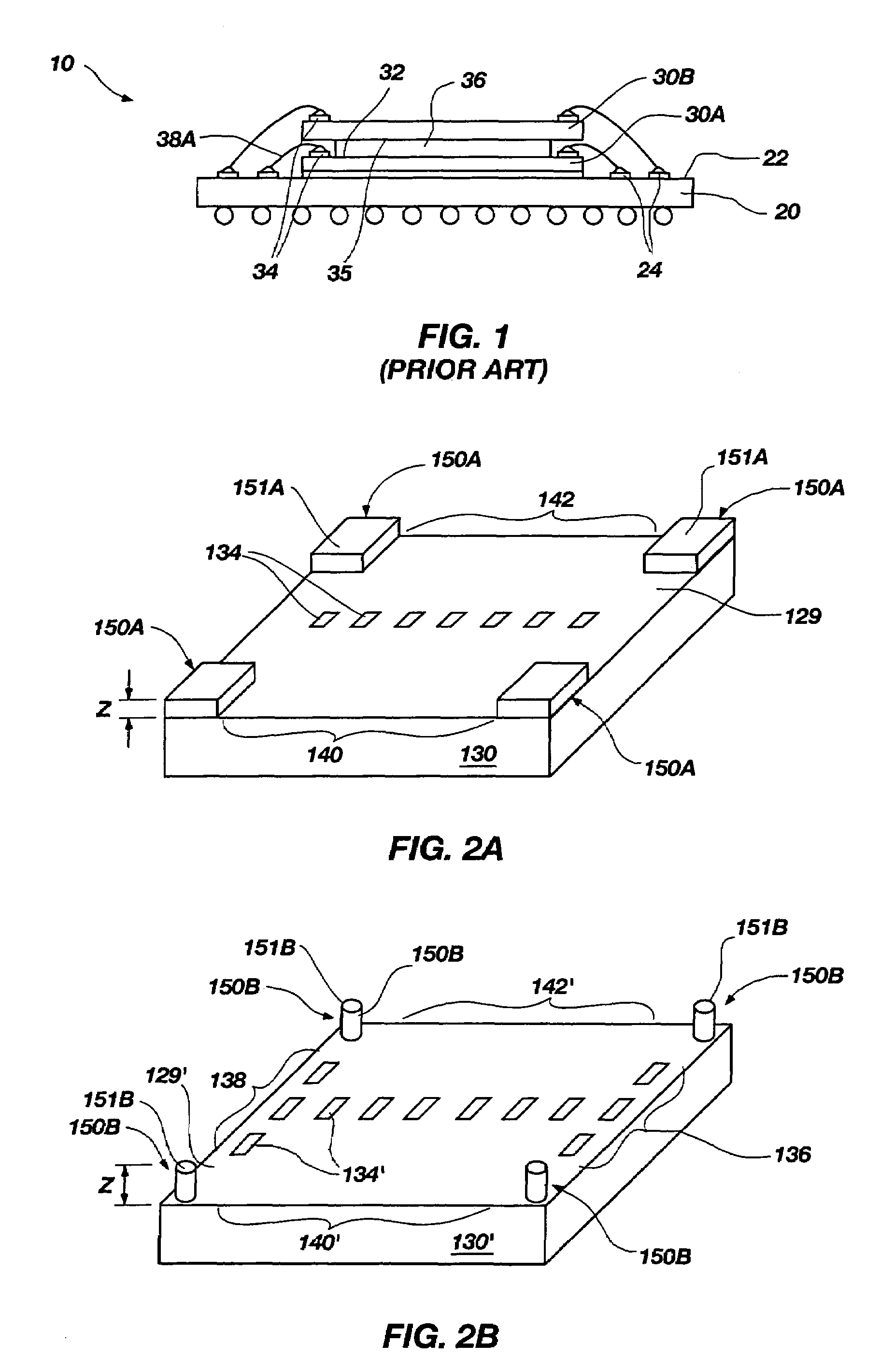 Methods of forming a multi-chip module having discrete spacers