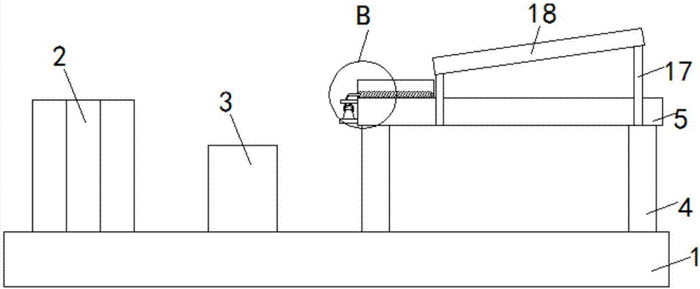 Solar power generation apparatus with good snow removal and dust removal effects