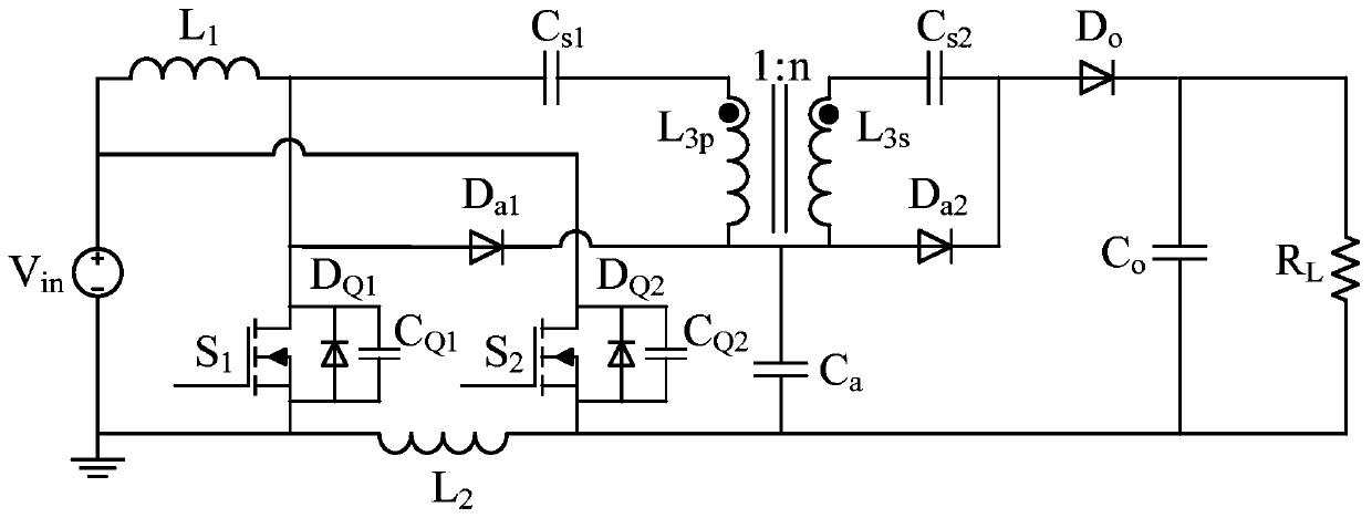 High-step-up-ratio DC/DC converter based on improved SEPIC circuit