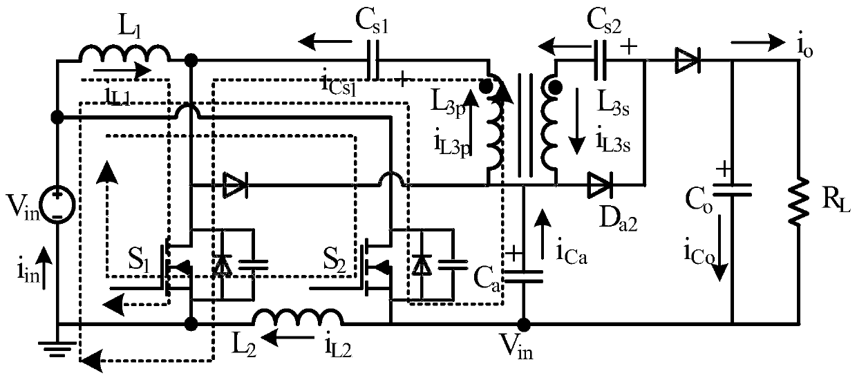 High-step-up-ratio DC/DC converter based on improved SEPIC circuit