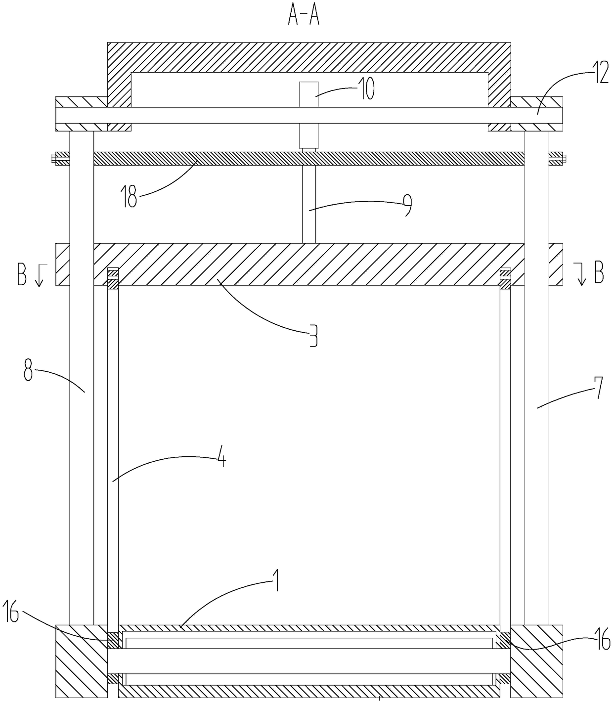 LED lamp capable of being automatically stored