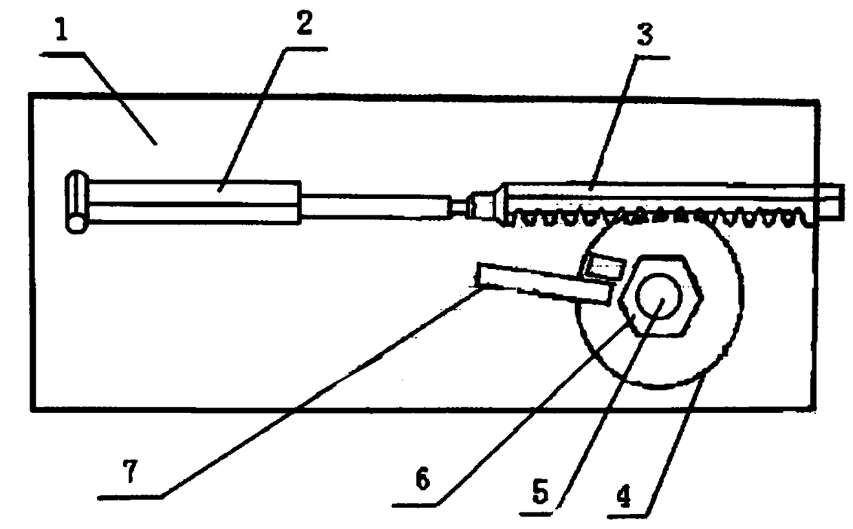 Spring stiffness measurement test device