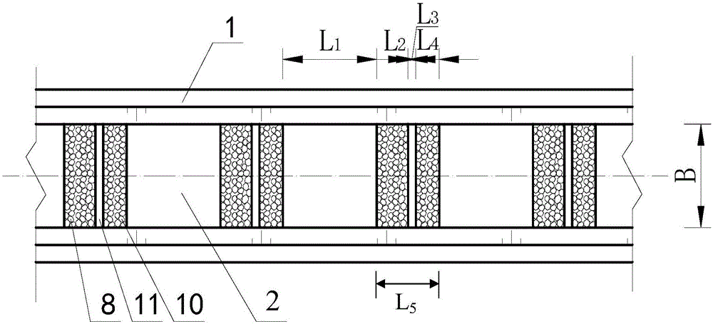 A ladder-shuangtan structure-type mountain torrent debris flow drainage channel and its application