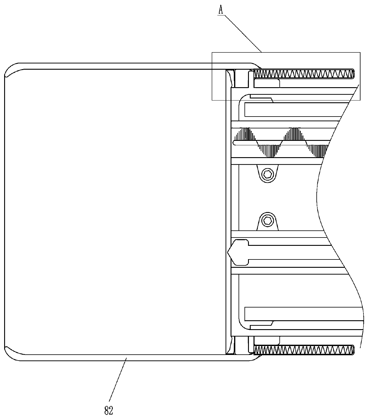 Dustproof puncher for chemical anchor bolt