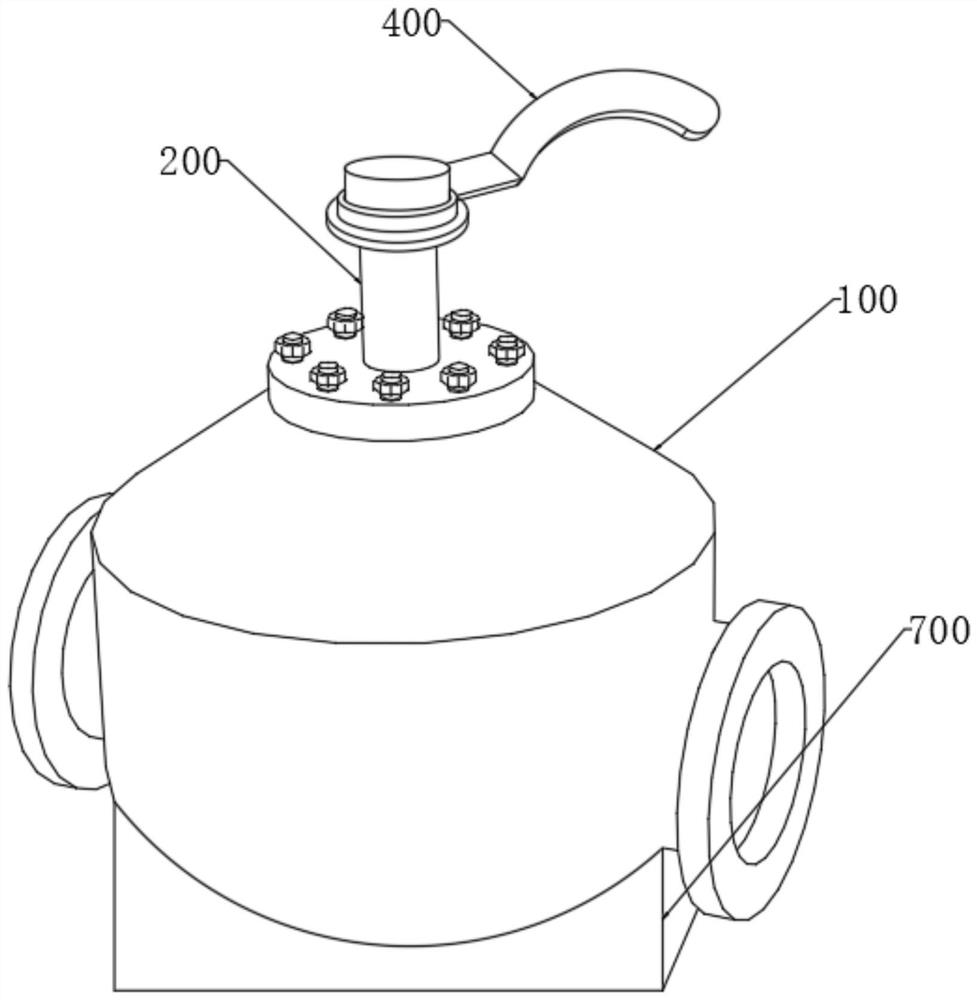 Ball valve capable of reducing impact effect