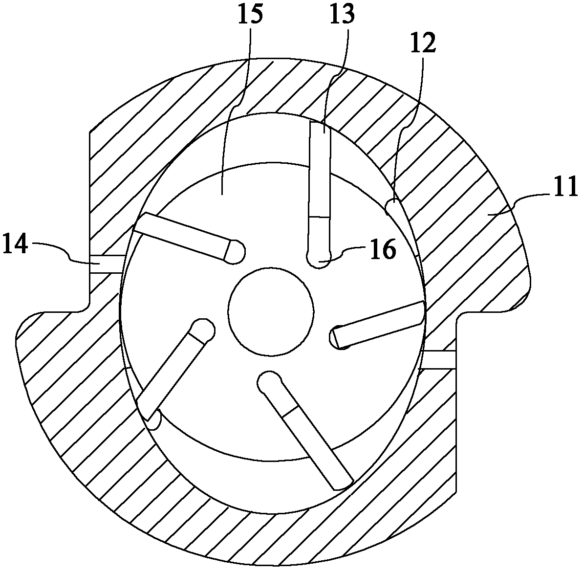 Rotary vane compressor