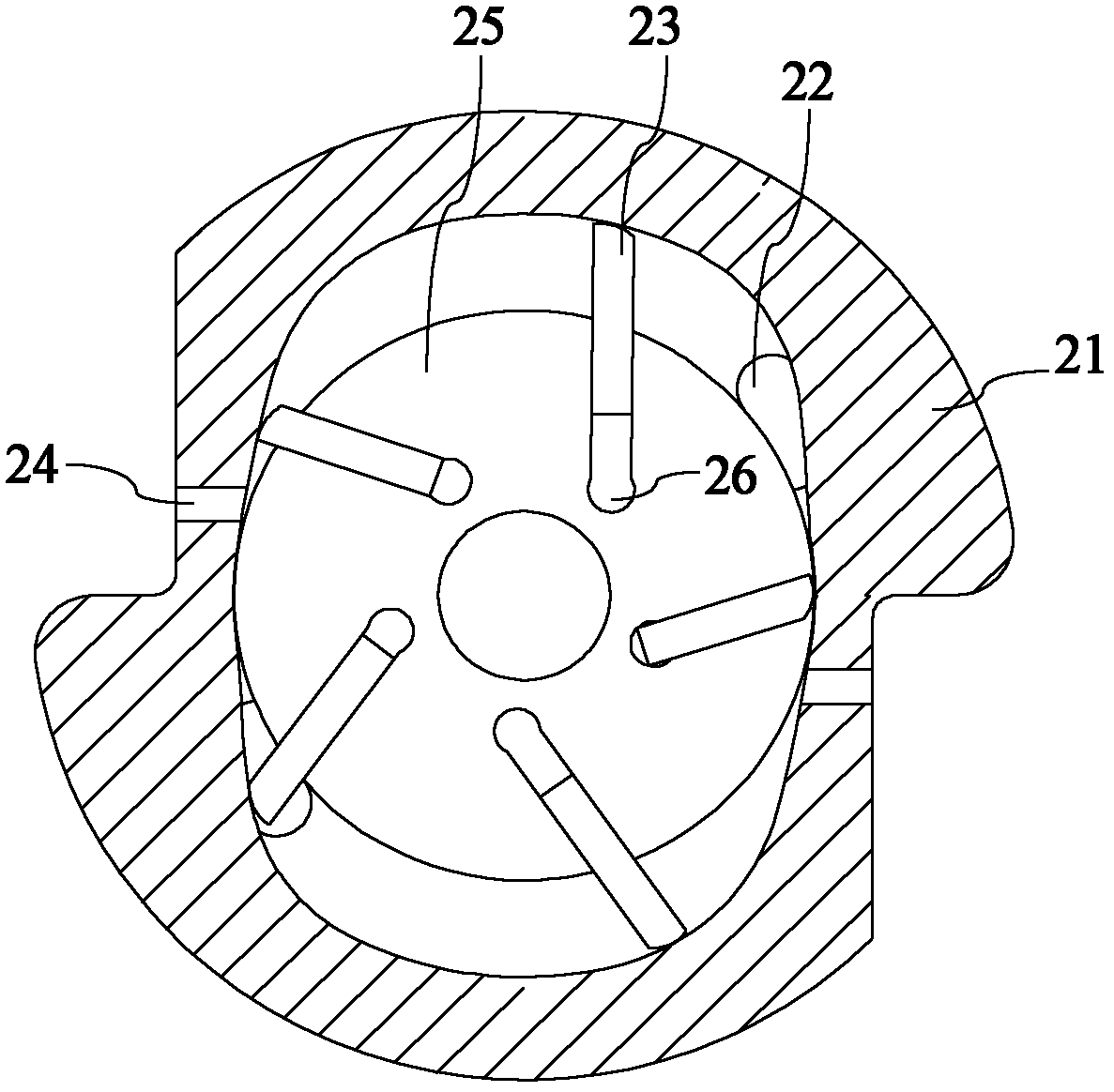 Rotary vane compressor