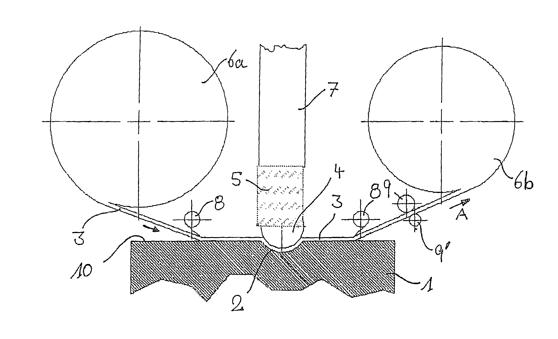 Method and device for determination of the wear resistance of a surface