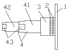 Low-temperature composite threaded column composition forming method