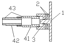 Low-temperature composite threaded column composition forming method