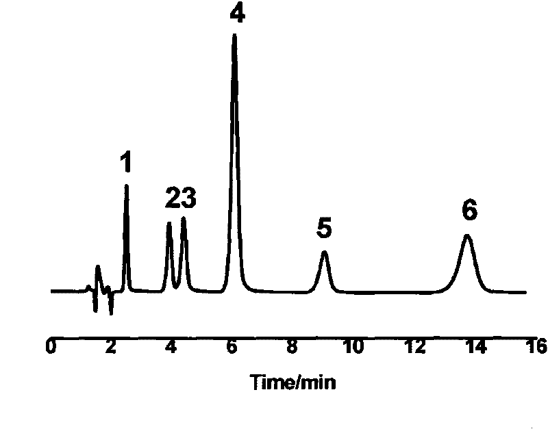 Chitosan oligosaccharide hydrophilic interaction chromatography stationary phase and preparation method thereof