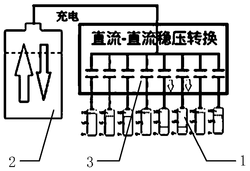 Battery charging and discharging circuit