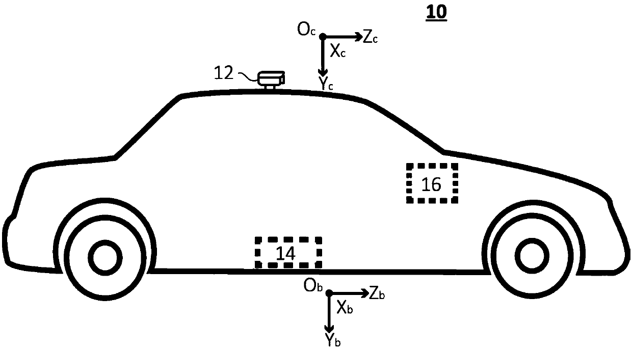 Method and device for calibrating heading angle of vehicle-mounted camera, electronic equipment and vehicle