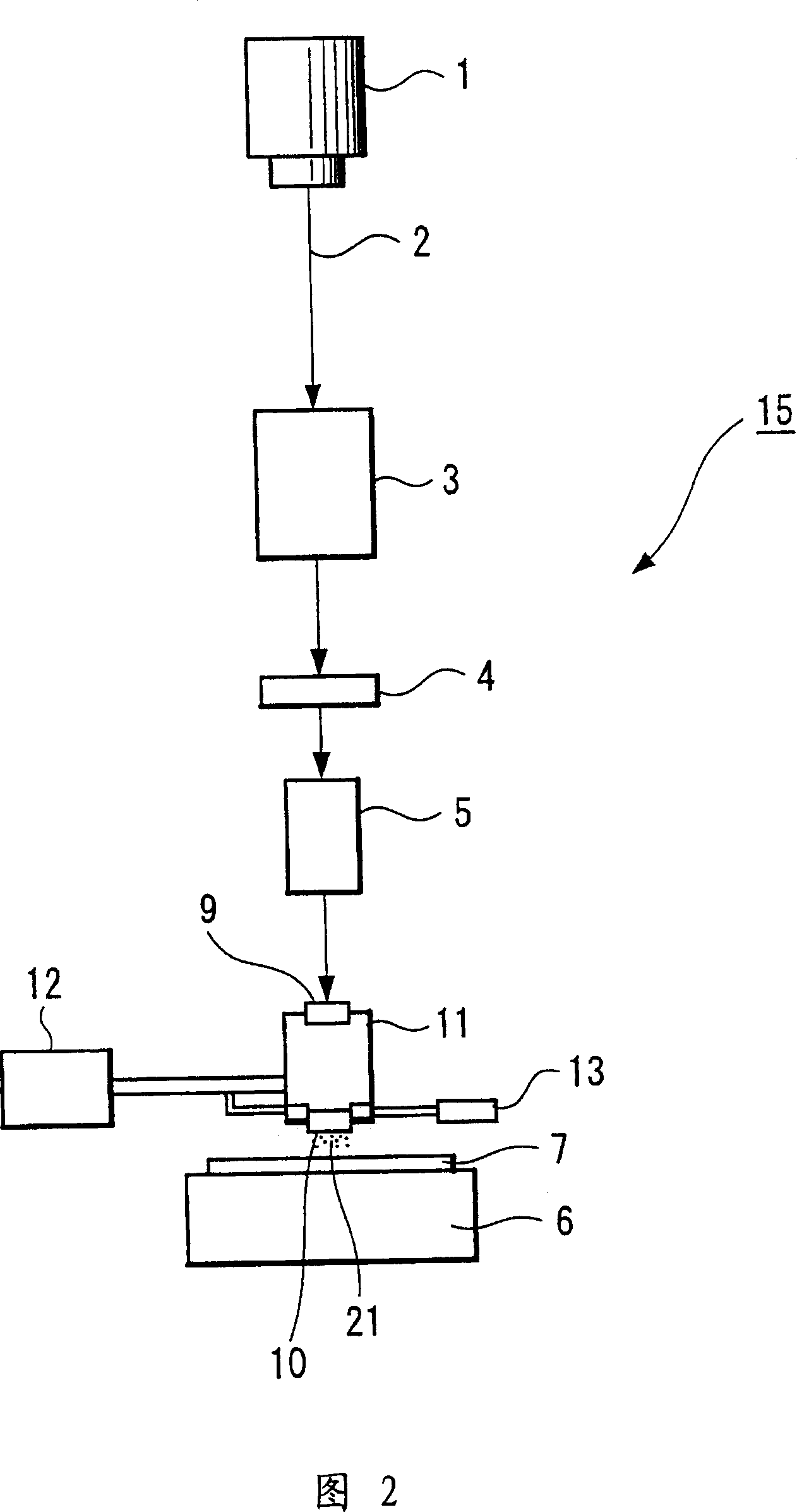 Laser processing apparatus, laser processing head and laser processing method