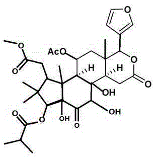 Application of chukrasone A in the preparation of monoamine oxidase inhibitor drugs