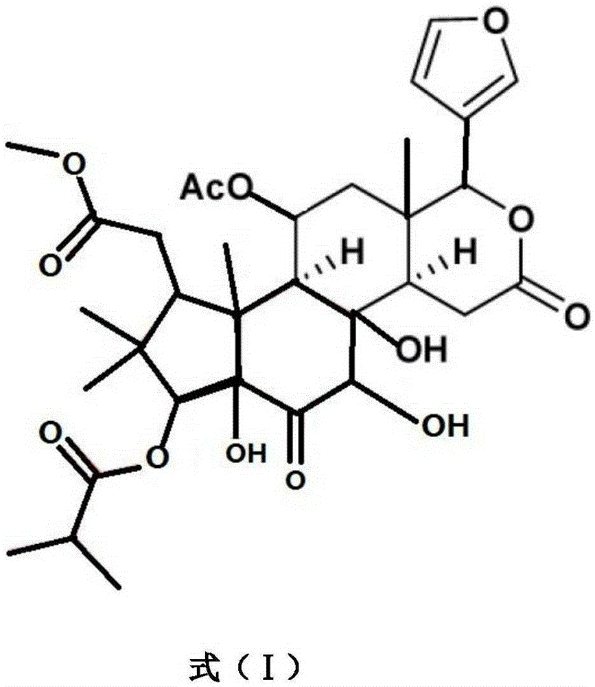 Application of chukrasone A in the preparation of monoamine oxidase inhibitor drugs