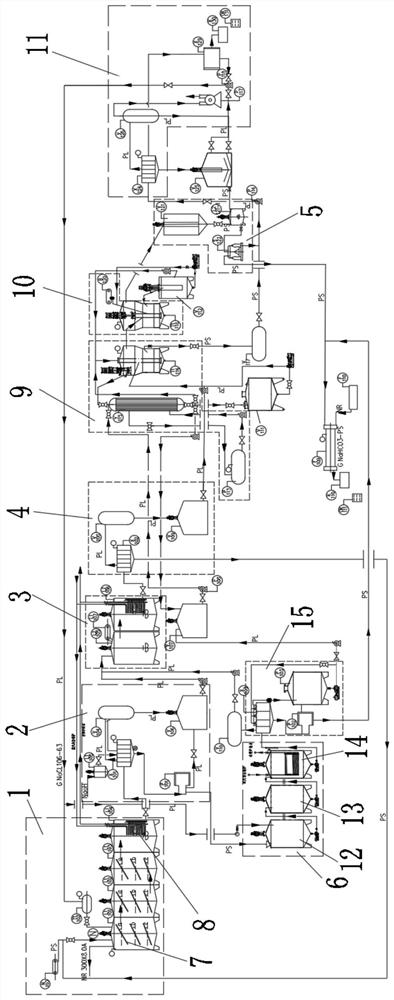 Method for preparing ammonium chloride through co-production of baking soda