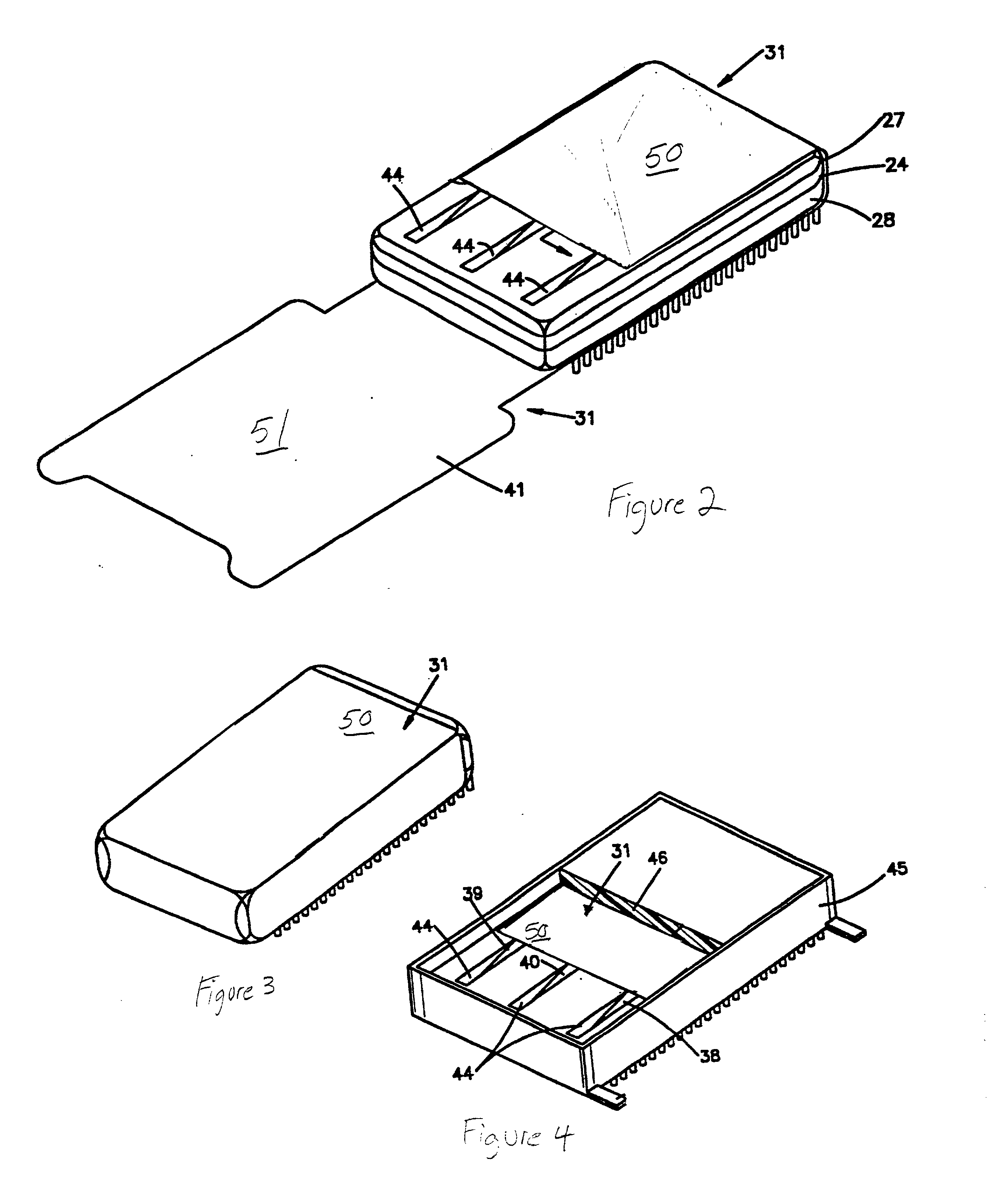 Tamper-responding encapsulated enclosure having flexible protective mesh structure