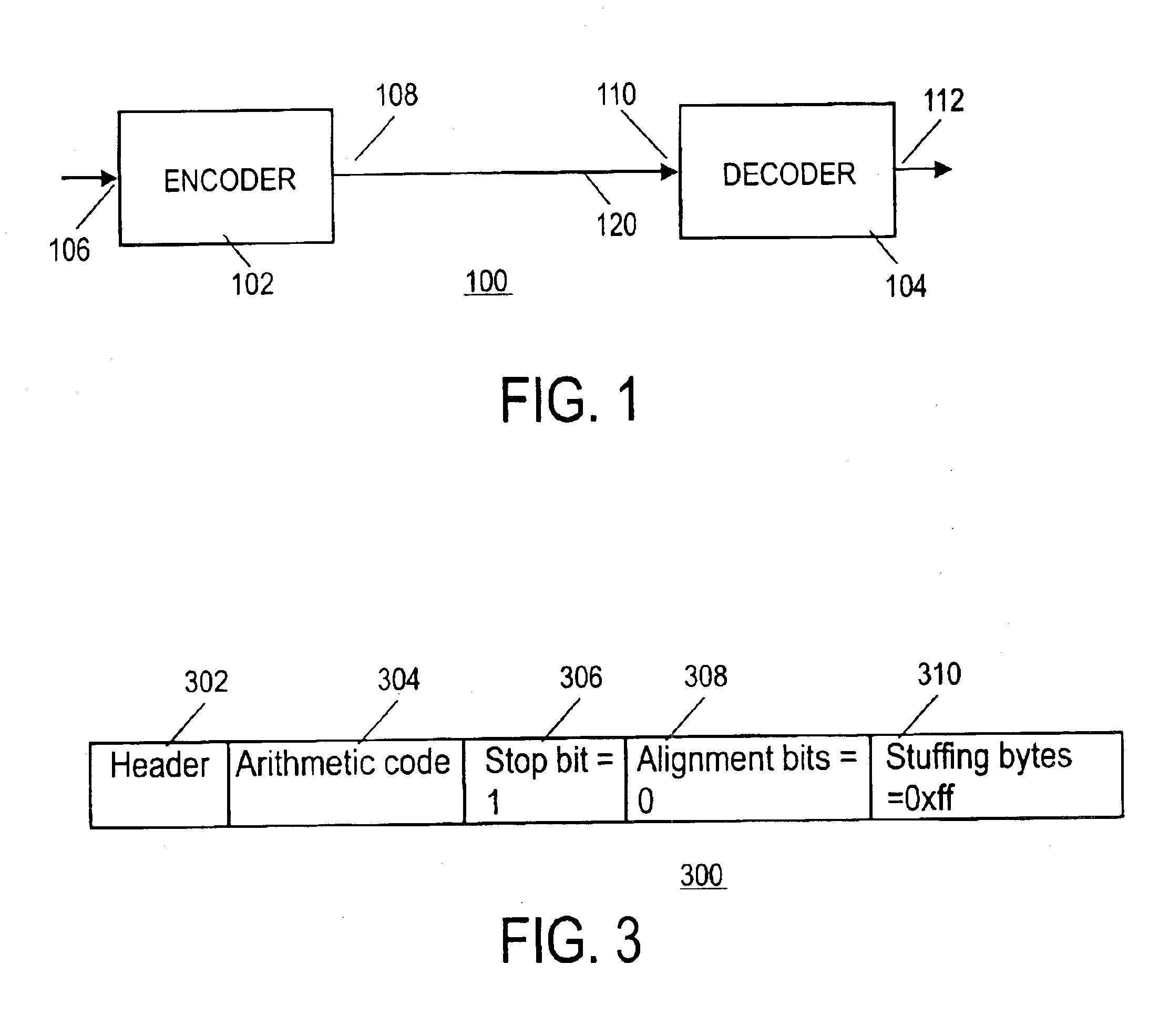 Method and apparatus for arithmetic coding, including probability estimation state table creation