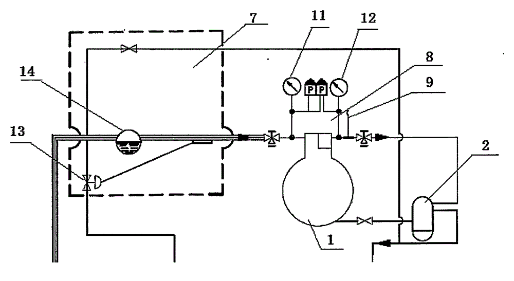 Refrigerating unit of ship refrigeratory