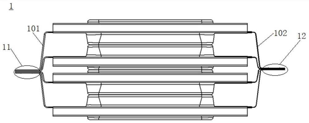 Battery module, battery module group with battery module and automobile