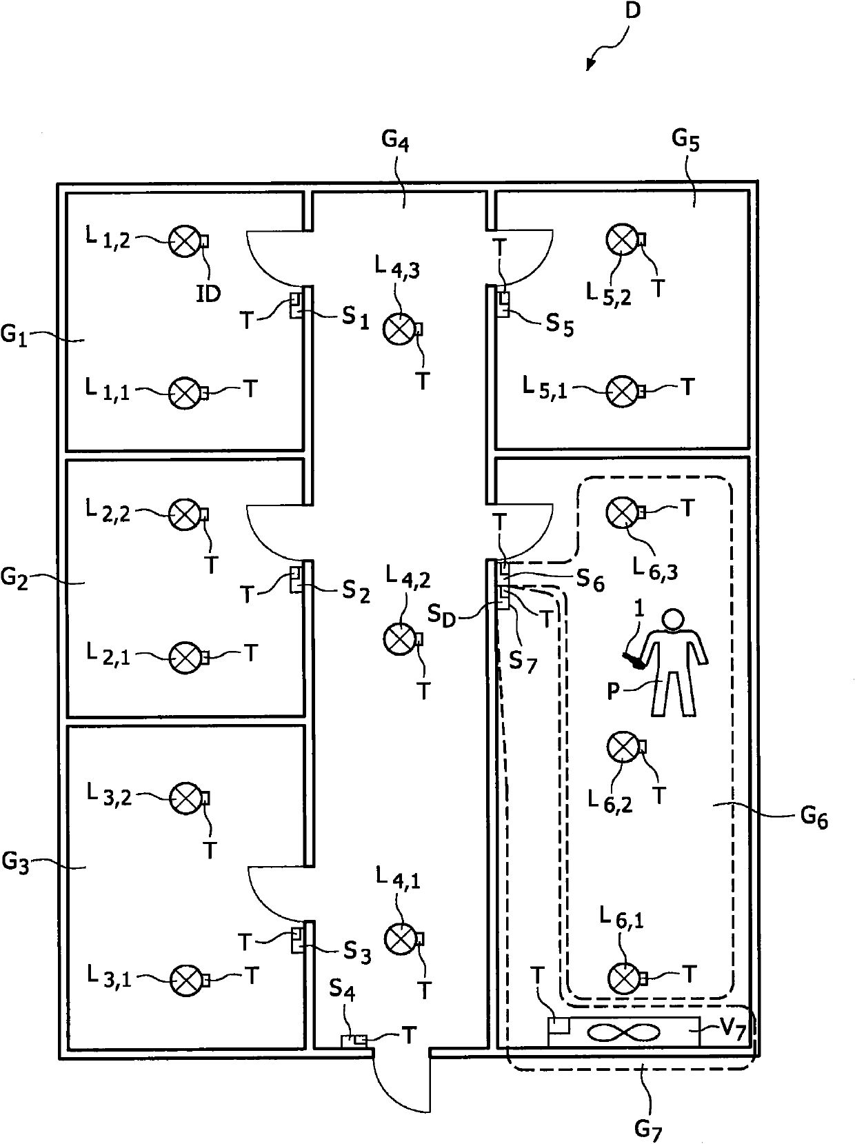 Method of commissioning a device arrangement