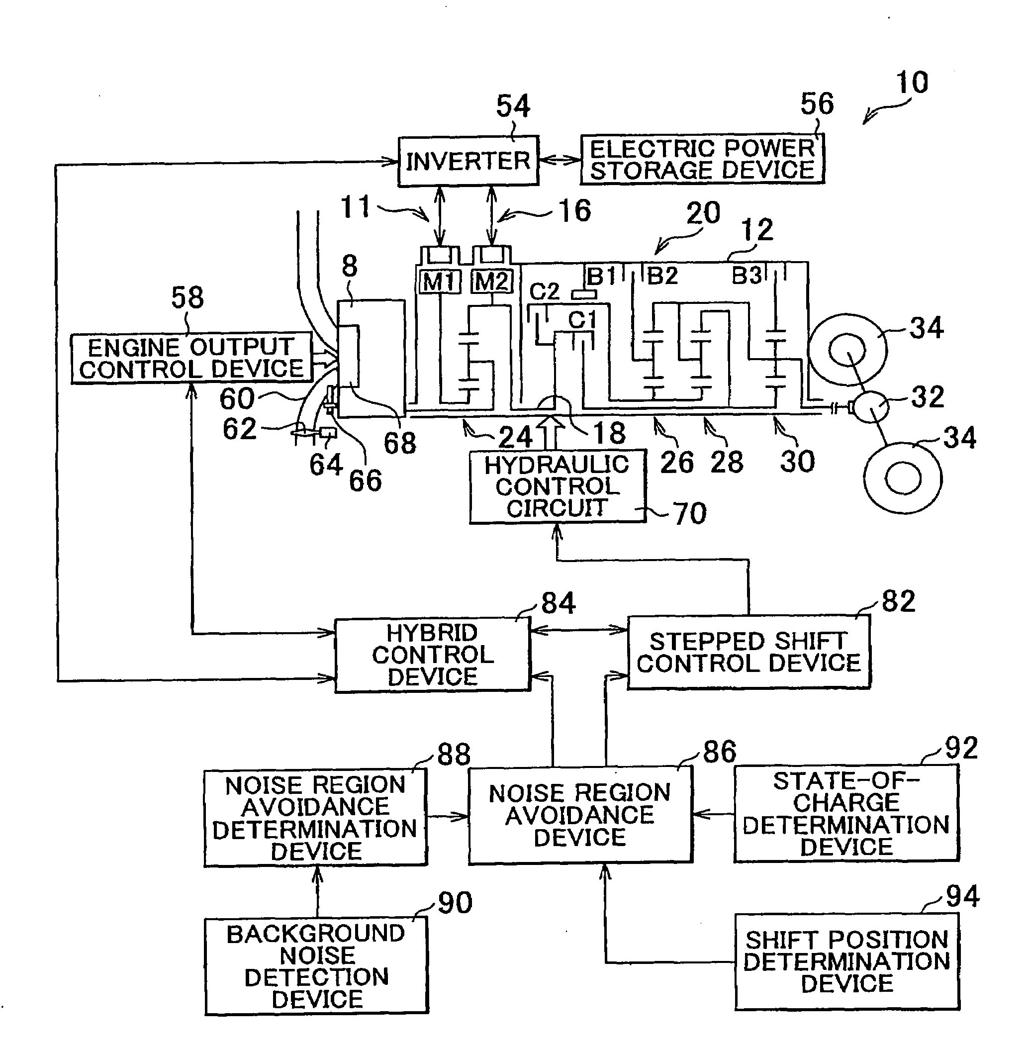 Control apparatus for vehicular drive apparatus