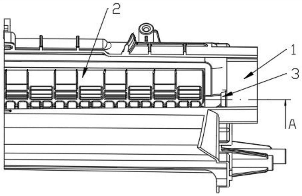 Air leakage prevention air door structure