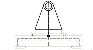 Boring tool for axle suspension bush of traction motor