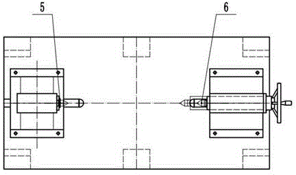 Boring tool for axle suspension bush of traction motor