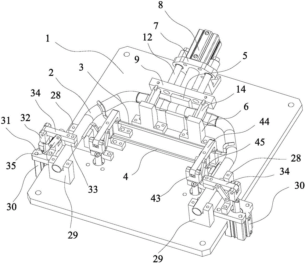 Welding tool for production of automobile seat framework