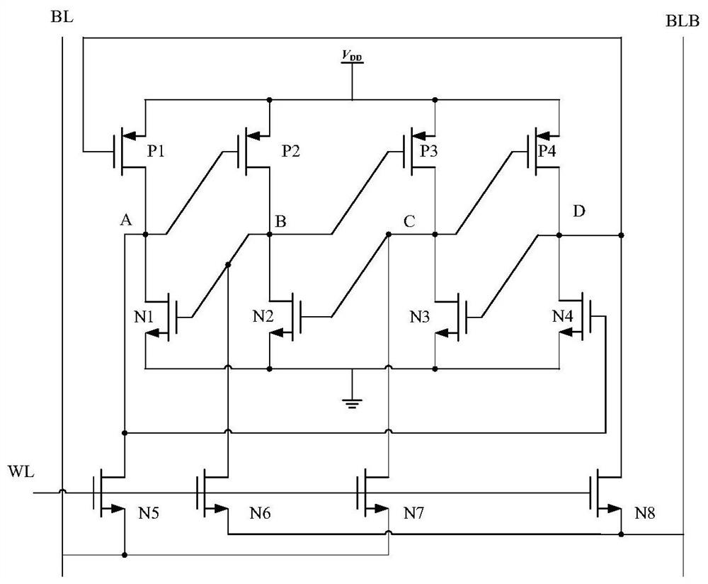 A kind of anti-dual-node flipping latch