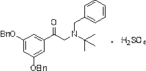 A kind of preparation method of terbutaline sulfate