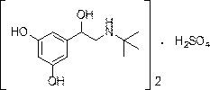 A kind of preparation method of terbutaline sulfate