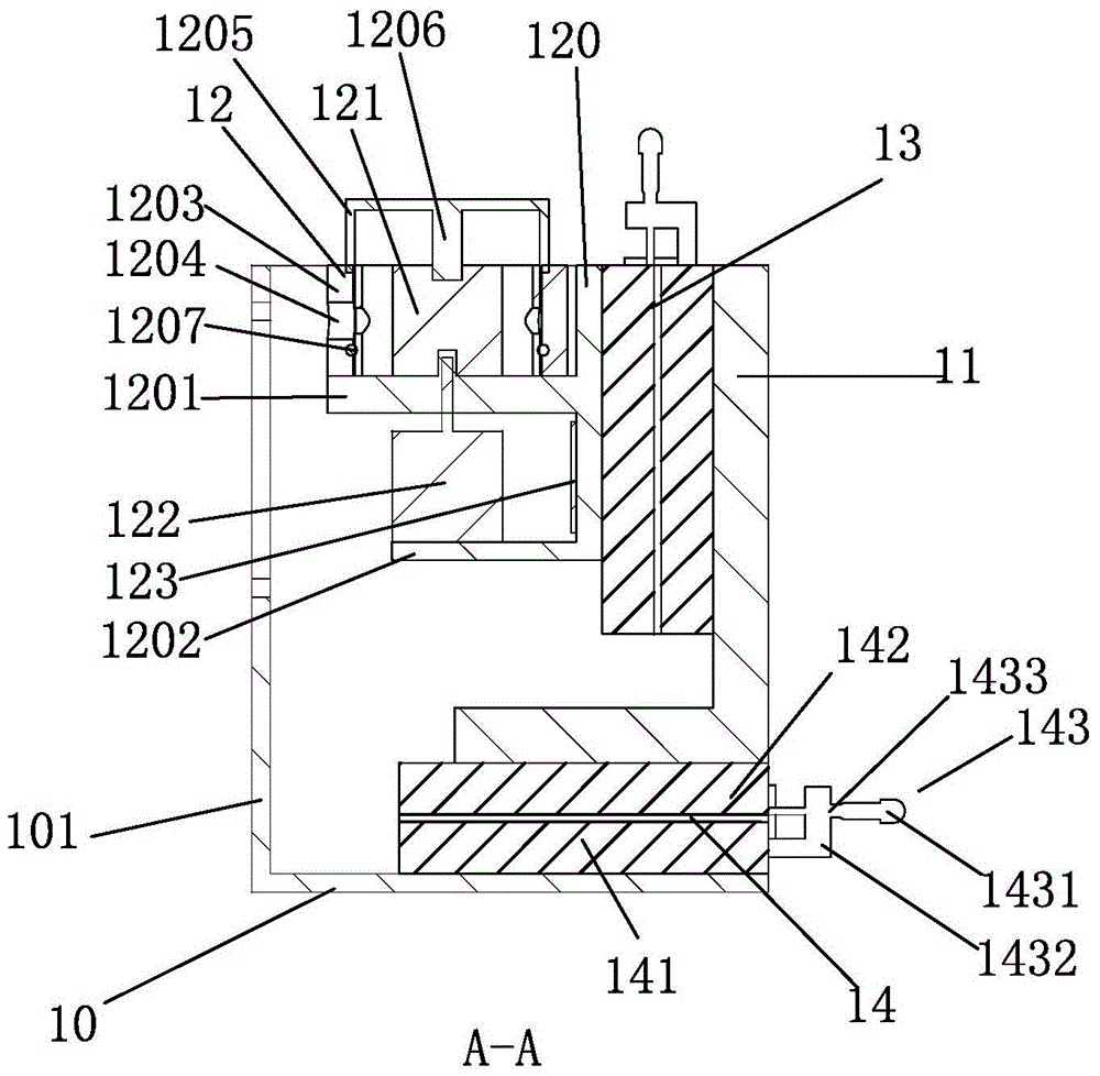 Multi-channel focusable sample tank implementing raman spectrum detection