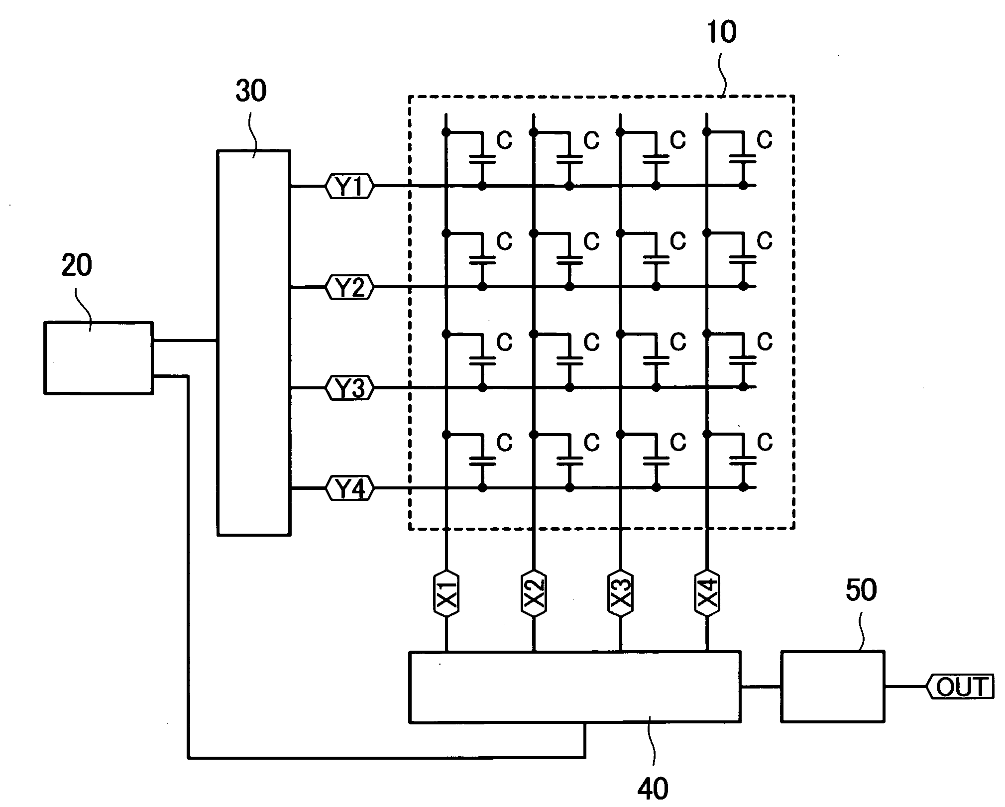 Display device with touch panel