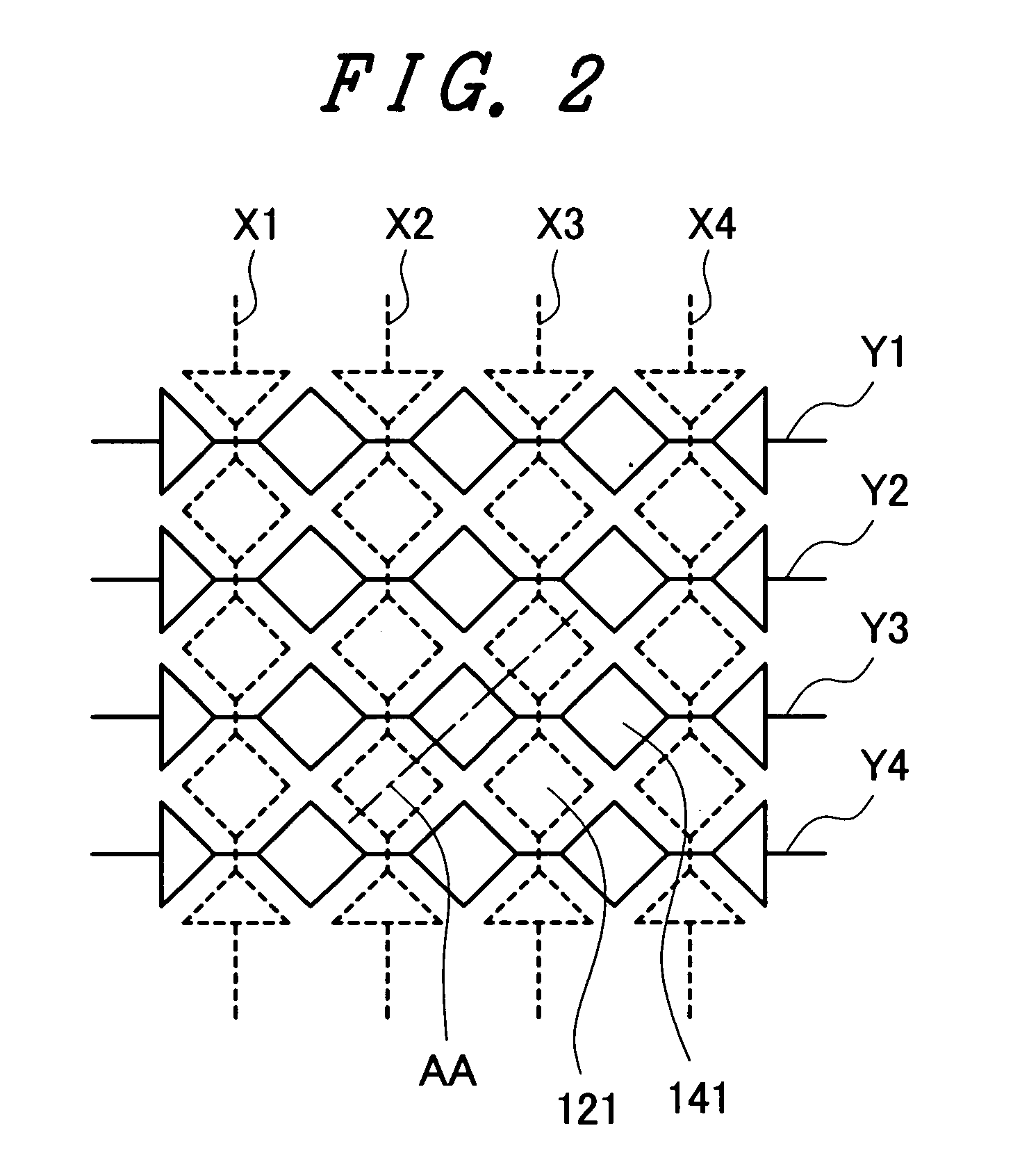 Display device with touch panel