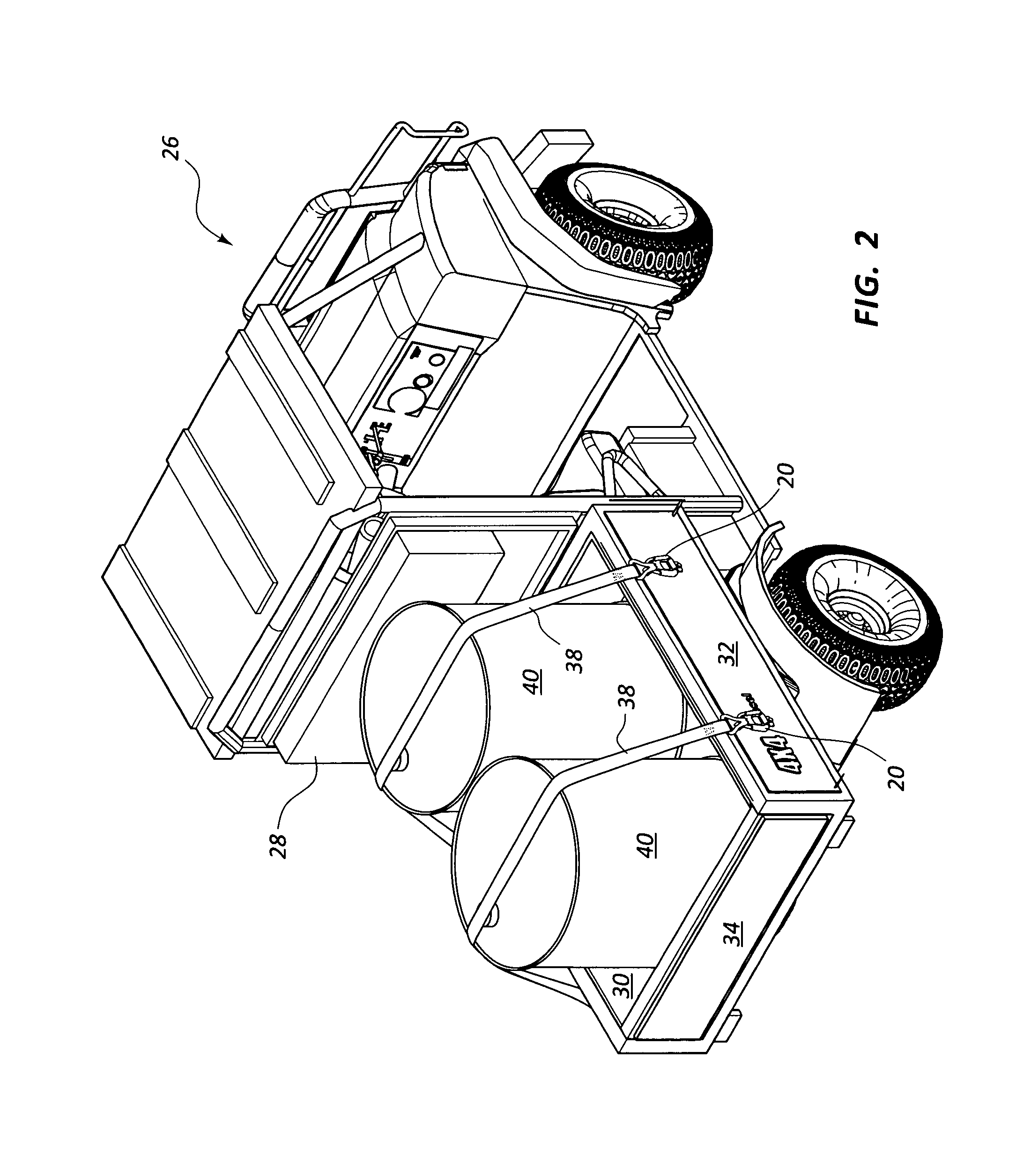 Hook end gripper of load securing straps