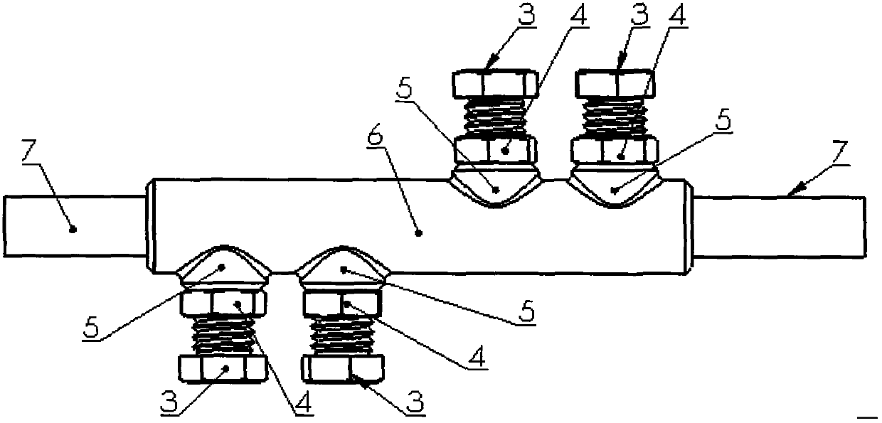 Quick joint for high-tension cables