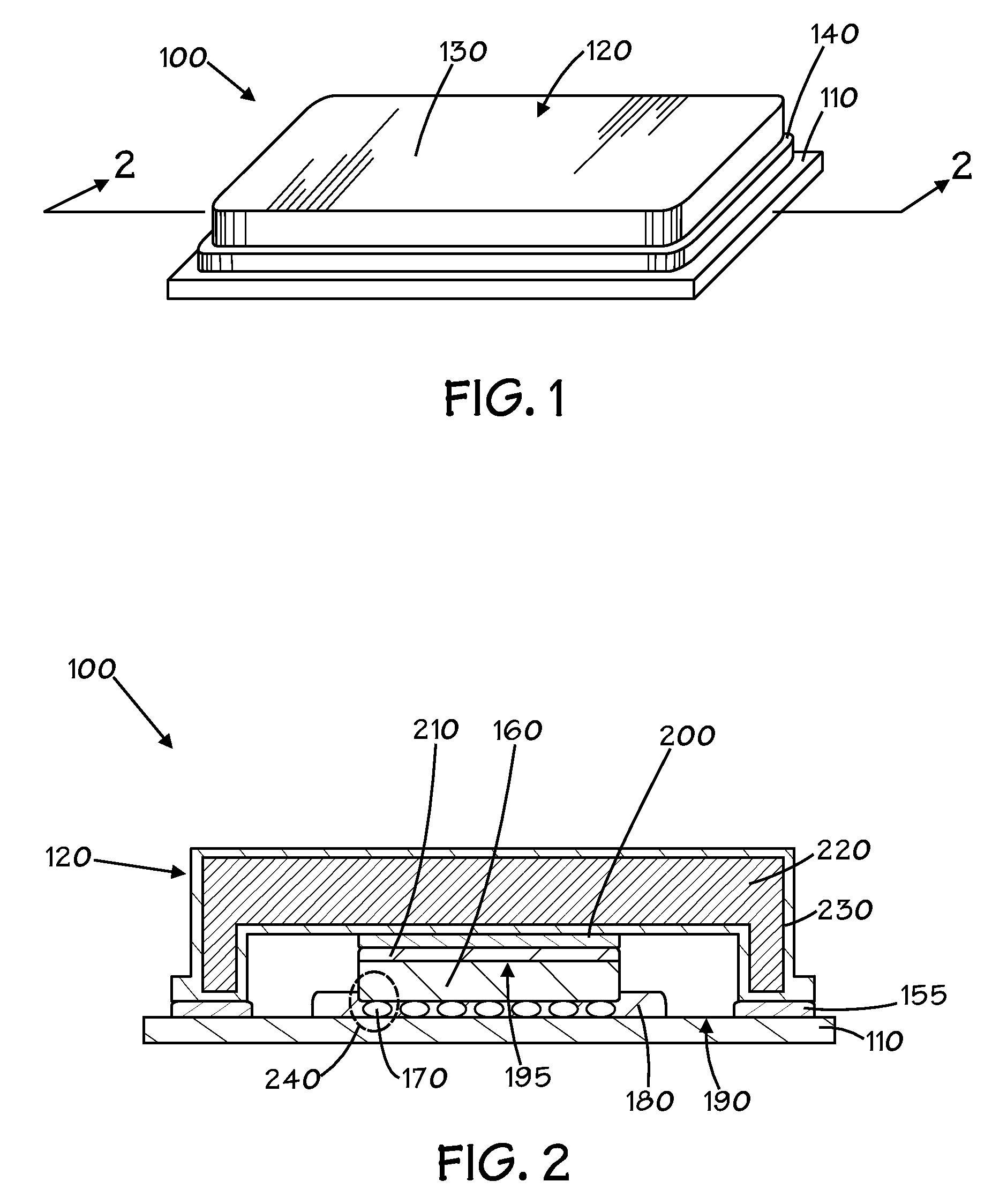 Semiconductor Chip with Stratified Underfill