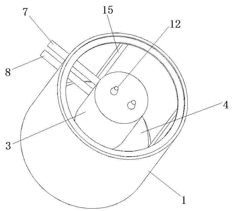 Oil-water separation type fryer