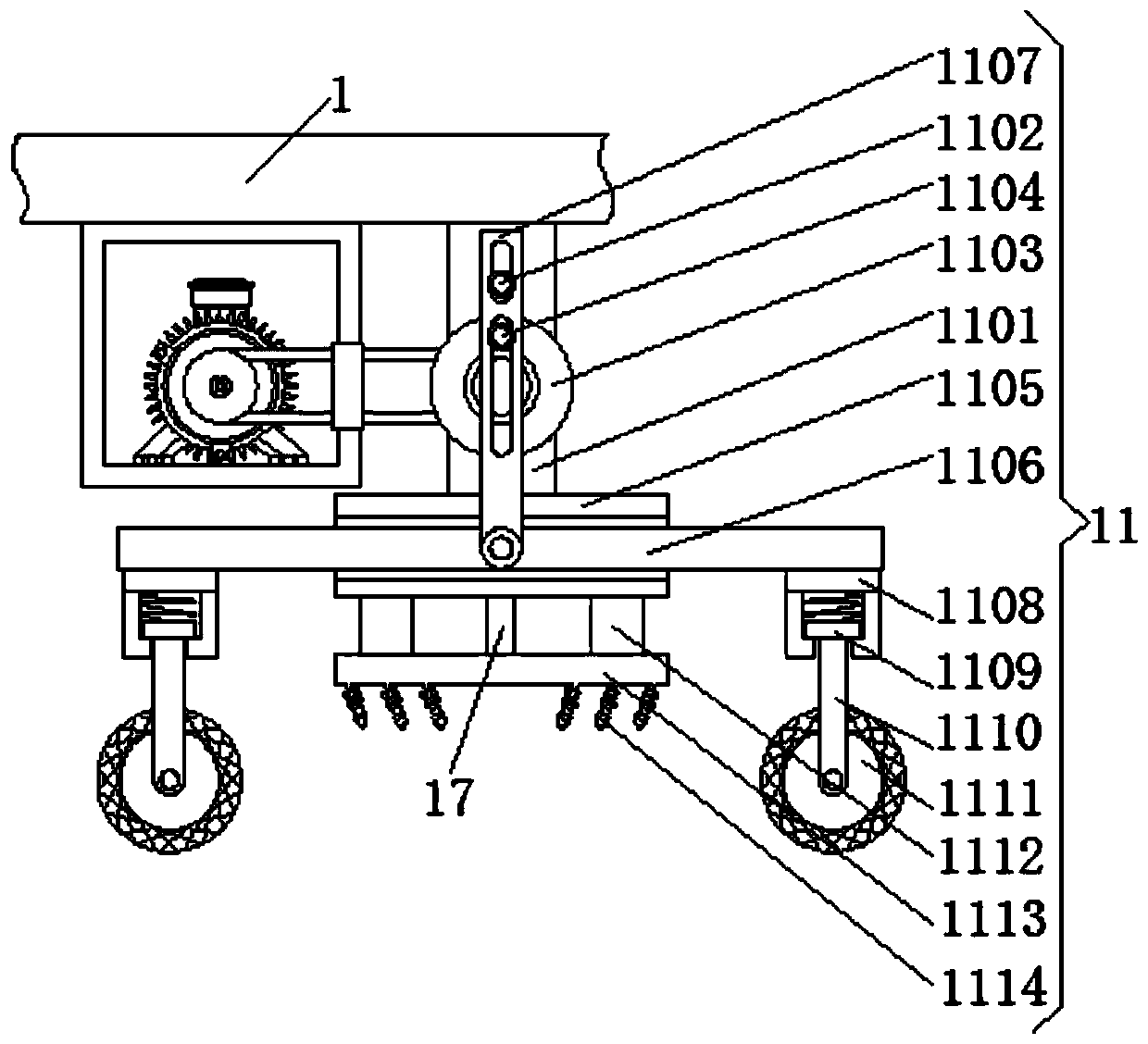 A steam drying device for textile fabrics