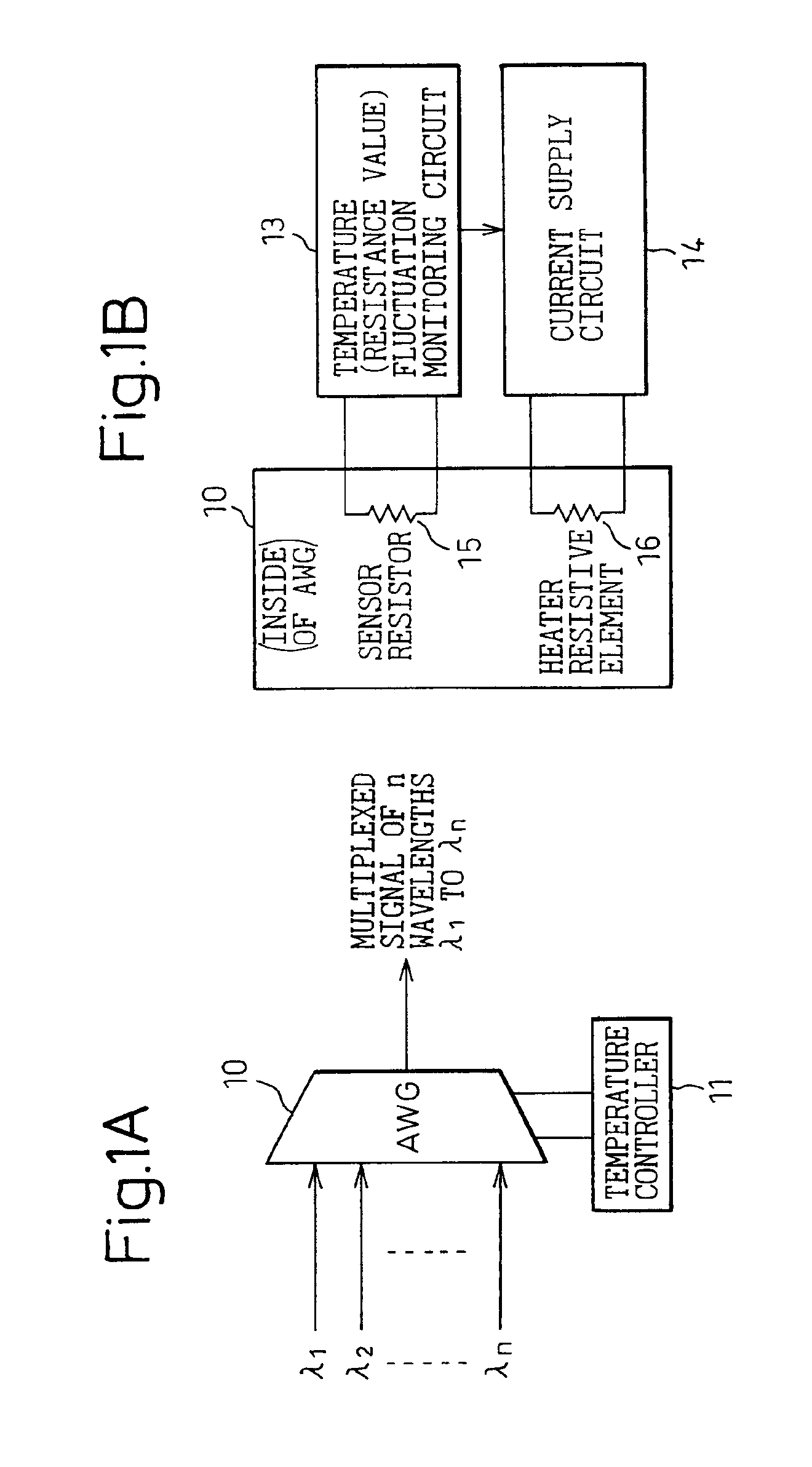 Wavelength division multiplexing optical transmission apparatus